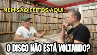 Visitei a “Baratos Afins” a icônica loja de discos da galeria do rock.