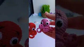 Octopus croșetat, în curând tutorial    #amigurumi #octopus #handmade #crochet #toys