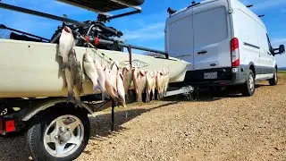 Nueces River | White Bass Kayak Fishing