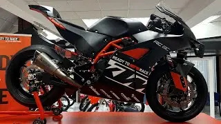 First Look Walk Around KTM RC8 C