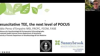 Resuscitative TEE: The Next Level of POCUS