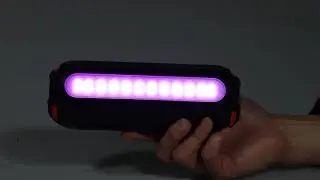 Portable Bluetooth speaker with solar panel AERIUM T5000 LED TWS