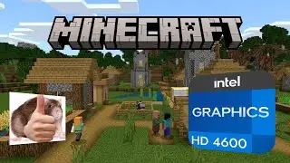 Asi va MINECRAFT 1.21.5 en una PC de BAJOS RECURSOS! | INTEL HD GRAPCHIS 4600