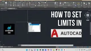 How to set limits in autocad