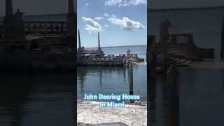 John Deering house in Miami at Vizcaya Museum #shorts #miami #vizcayamuseum