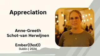 Lightning Talk: Appreciation - Anne-Greeth Schot-van Herwijnen