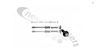 N1007000 - 08000501 - Keith Walking Floor® Workhorse Ram / Cylinder Check Valve Assembly.