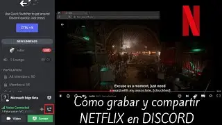 Solución DISCORD pantalla NEGRA / GRIS || Compartir pantalla en DISCORD para ver NETFLIX