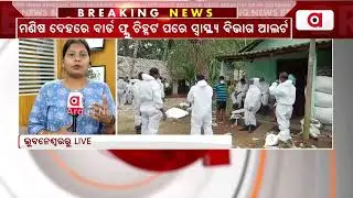 ମଣିଷ ଦେହରେ ବାର୍ଡ ଫ୍ଲୁ ଚିହ୍ନଟ ପରେ ସ୍ବାସ୍ଥ୍ୟ ବିଭାଗ ଆଲର୍ଟ || Bird Flu || Health Department