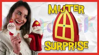 Simpele SINTERKLAAS Mijter DIY Surprise Maken