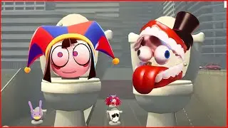 THE AMAZING DIGITAL CIRCUS - Skibidi Toilet Meme Song