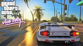 GTA 5 | Vice City Overhaul Remastered Mod | NVE Graphics Mod