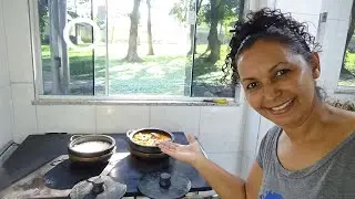 BACALHAU COM MAXIXE NO LEITE DE COCO