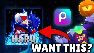 How to make a brawl stars GFX pfp on mobile