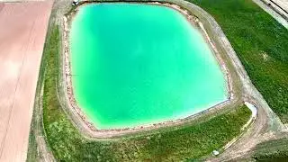 Retenue d'eau agricole