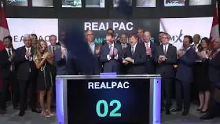 REALPAC opens Toronto Stock Exchange, September 9, 2018