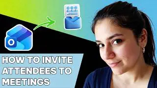 How to invite attendees to meetings in Microsoft Outlook
