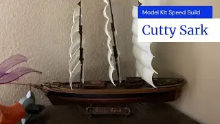 Speed Build a Ship: Academy Cutty Sark Model Kit