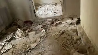 Заброшенный дом в деревне