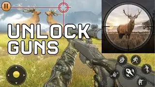 How to Unlock Guns in Hunting Sniper 2024?