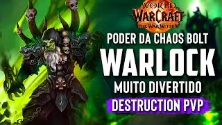 Campo de batalha - Monte gêmeos - Warlock destruction PVP - WOW TWW 11.0.5