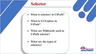 Selector|Types of Selector|Full Selector|Partial Selector|Dynamic Selector|Uipath|UIPATH Tutorial-46