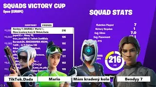 Squad Victory Cup w/ Mario & Pikař & Dada
