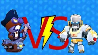 СВЕТЛЫЙ МЕХА БО VS ТЁМНЫЙ КОРСАР КАРЛ Brawl Stars/Бравл Старс