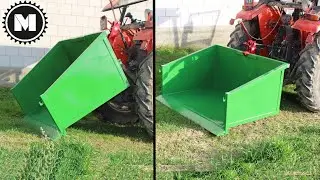 Making  Tractor transport box