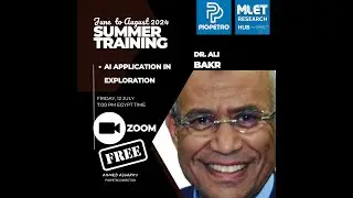 AI Application in Exploration by Dr. Ali Bakr