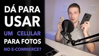 Dá para usar um celular para fotos no e-commerce?