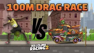 ⚡100m Drag Race - Testing Every Vehicle - HCR2