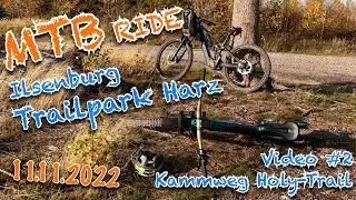 MTB-Ride 2022-11-11 ⛰️ Video #2 - Kammweg