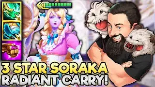 3 Star Soraka - I Finally Made Soraka Carry Work!! | TFT Magic & Mayhem | Teamfight Tactics