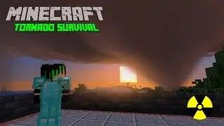Minecraft Tornado Survival Solo [S2E5] - Double Close Calls