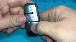 Замена батарейки в ключе VW passat CC - B6 / Battery replacement in VW passat  key
