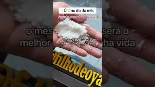 Ritual para o final do mês