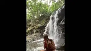 Took a Bath in the Water falls ft Angelica Cevallos 