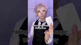 Footage of Lyney practicing magic found! #cosplay #genshinimpact
