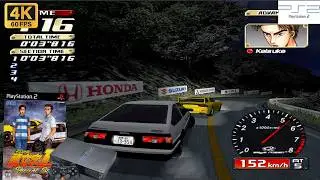 Initial D Special Stage (2003) Sony PlayStation 2 (PS2) Gameplay in HD～4K 60FPS