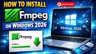 How to Install FFmpeg on Windows 2026 | Step-by-Step Guide for Beginners