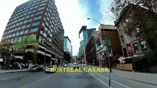 Driving in Montreal Canada