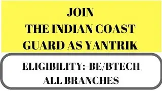 Yantrik Jobs in Indian Coast Guard | For Diploma Holders