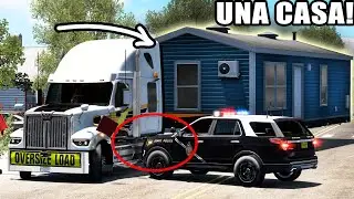 Así es Transportar UNA CASA con un CAMION Nuevo Mexico American Truck Simulator