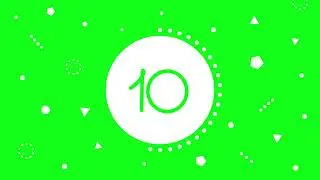 Green Screen effects film countdown Free 4K