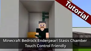 Minecraft Bedrock: Ender Pearl Stasis Chamber Touch Control Mobile Device Friendly