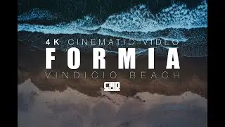 Formia | Vindicio Beach | 4k Cinematic Video