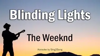 The Weeknd - Blinding Lights (Karaoke Version)