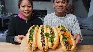 Our Parents Try Our BANH MI For the Very First Time