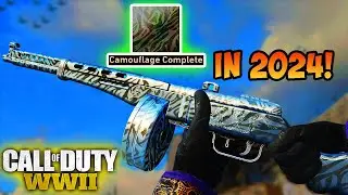 I Finally Unlocked Chrome Tiger in 2024! (COD WW2 Grand Mastery Camo UNLOCKED)